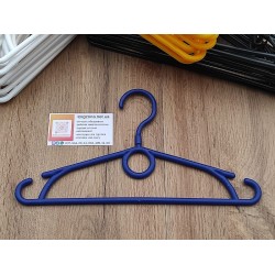 Вішалки плечики дитячі 32х0,6см. (синій глянець)